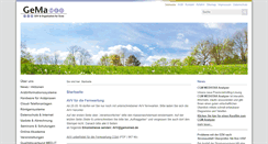 Desktop Screenshot of gemamed.de